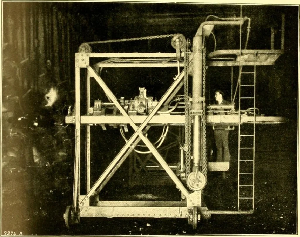 An illustration from Bridges, structural steel work, and mechanical engineering productions, 1909, leaf 288