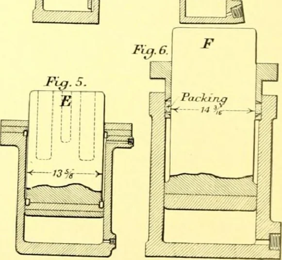 An illustration from Bridges, structural steel work, and mechanical engineering productions, 1909, leaf 443