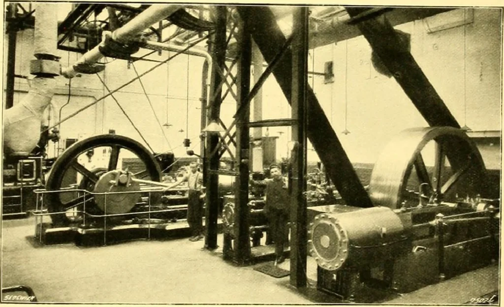 An illustration from Bridges, structural steel work, and mechanical engineering productions, 1909, leaf 74