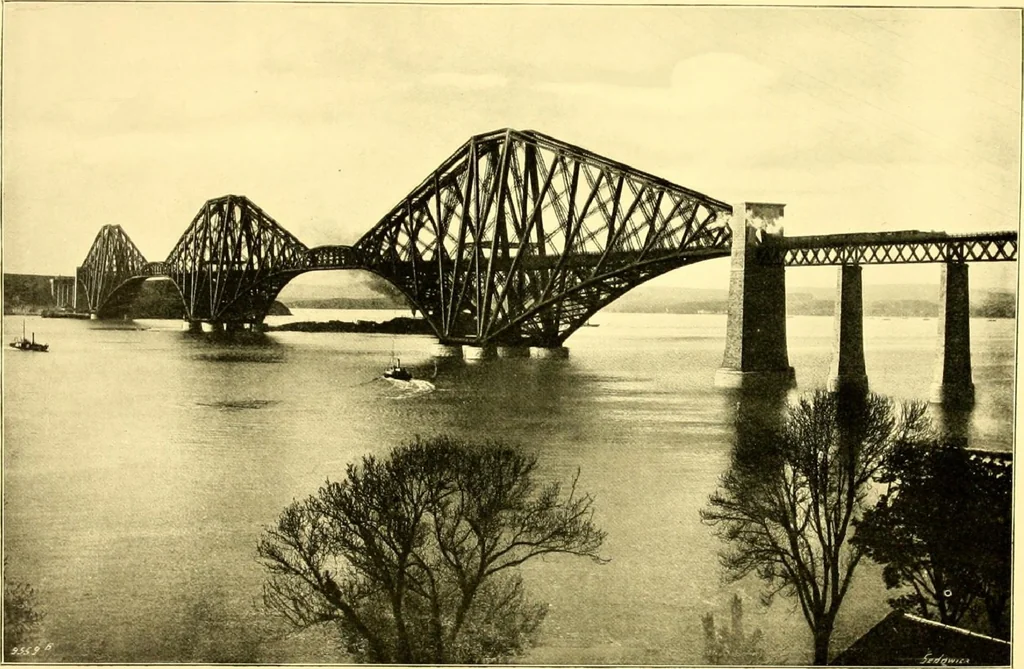 An illustration from Bridges, structural steel work, and mechanical engineering productions, 1909, leaf 90