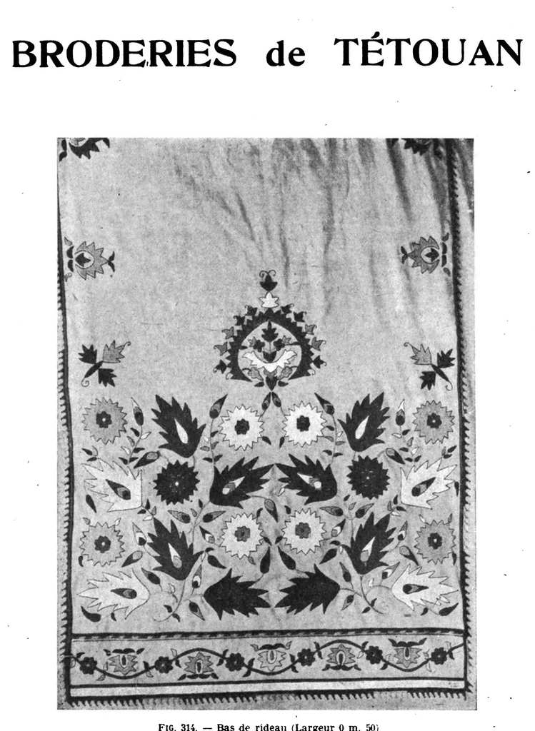 An illustration from Broderies, 1918, leaf 123
