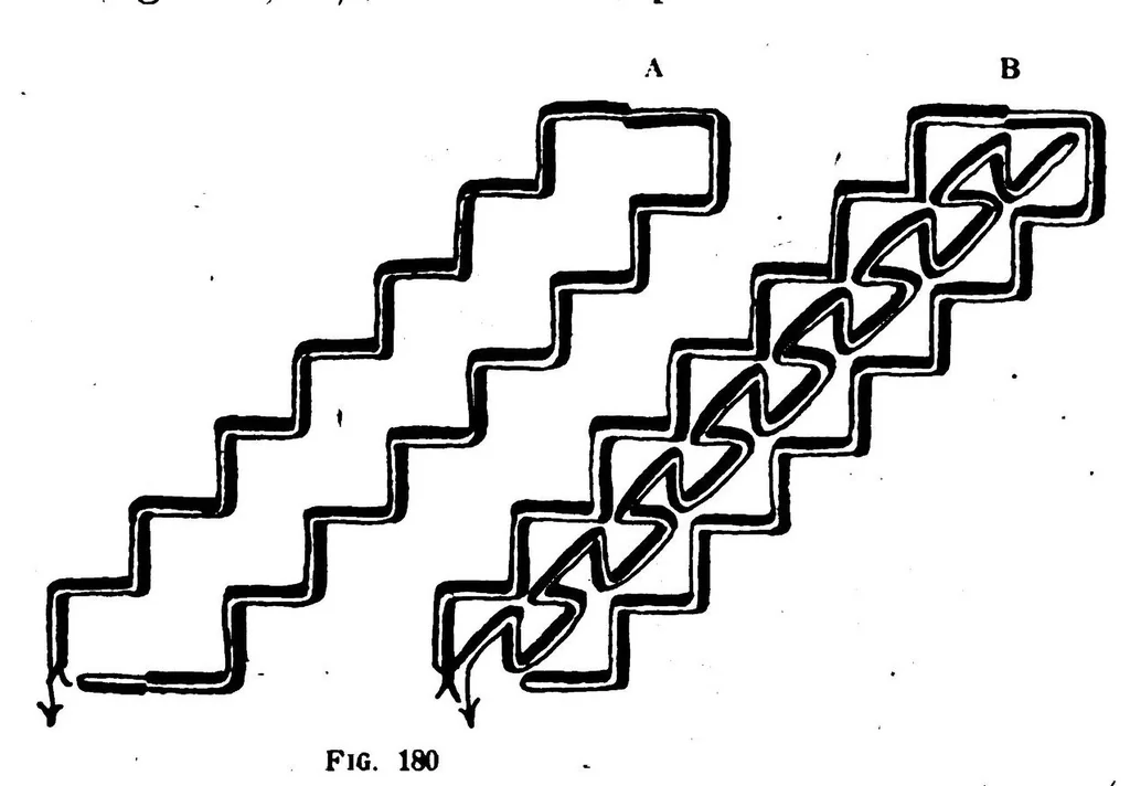 An illustration from Broderies, 1918, leaf 73