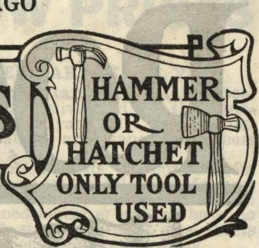An illustration from Building material catalog no. 102, 1913, leaf 108
