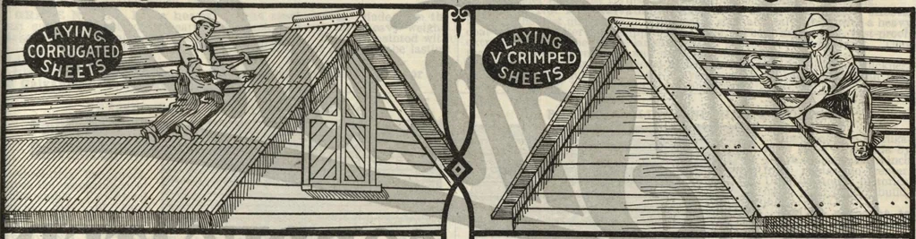 An illustration from Building material catalog no. 102, 1913, leaf 108