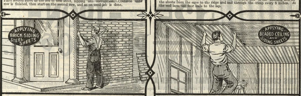 An illustration from Building material catalog no. 102, 1913, leaf 108