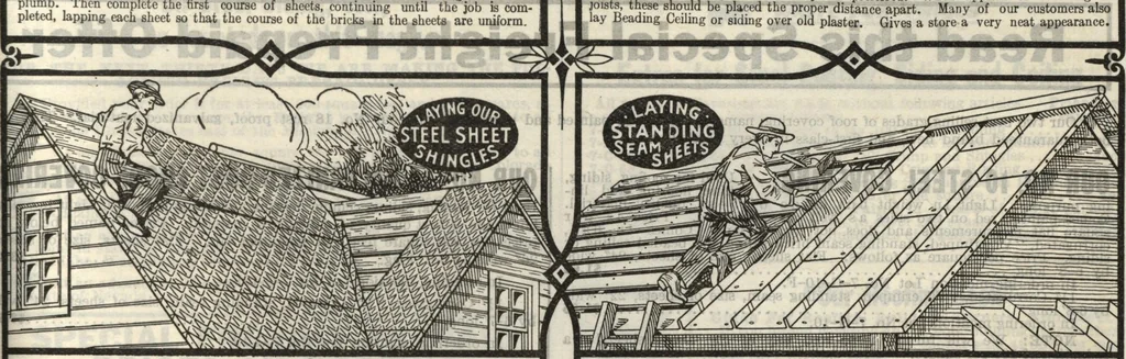 An illustration from Building material catalog no. 102, 1913, leaf 108