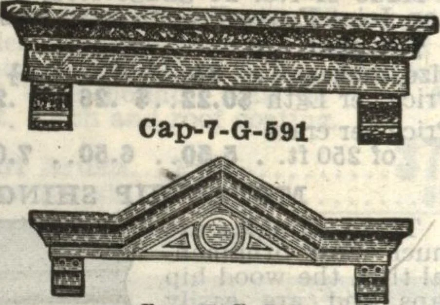 An illustration from Building material catalog no. 102, 1913, leaf 117