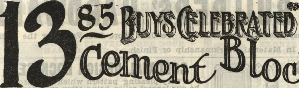 An illustration from Building material catalog no. 102, 1913, leaf 124