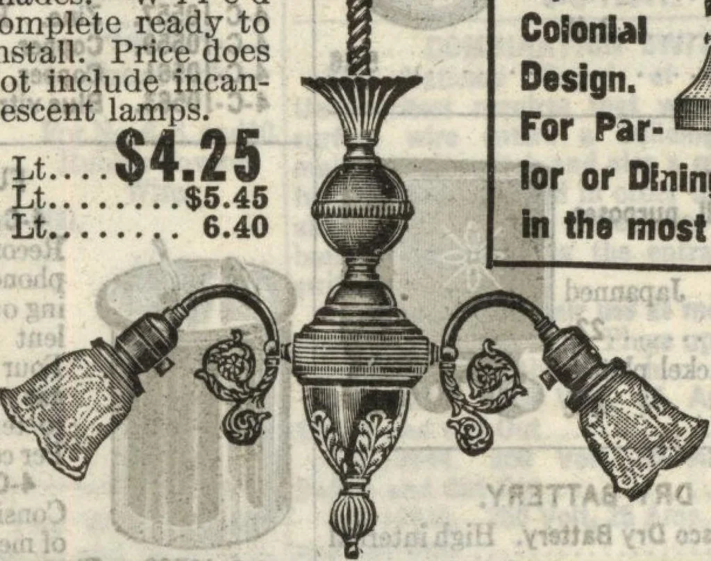 An illustration from Building material catalog no. 102, 1913, leaf 154