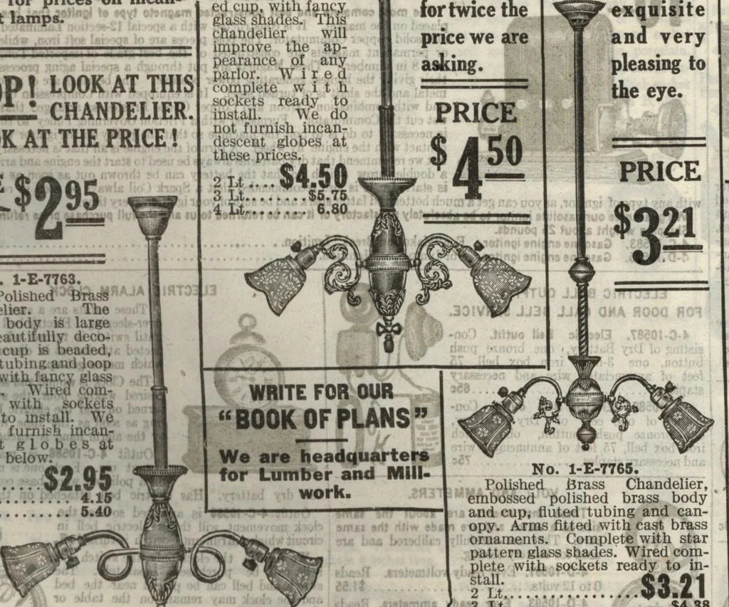 An illustration from Building material catalog no. 102, 1913, leaf 154