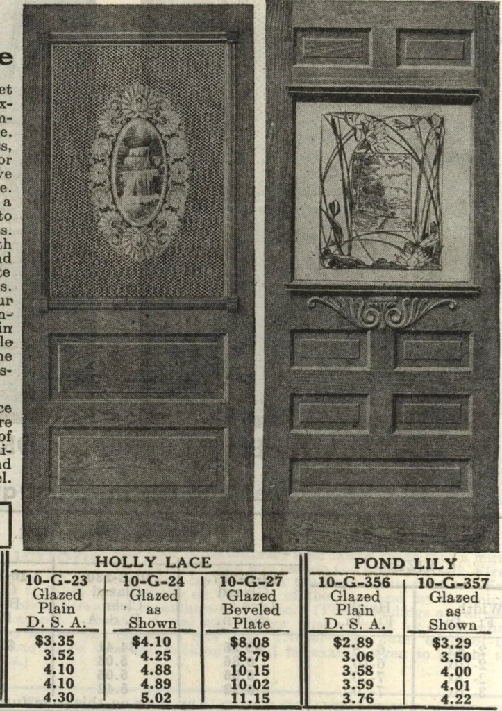 An illustration from Building material catalog no. 102, 1913, leaf 19