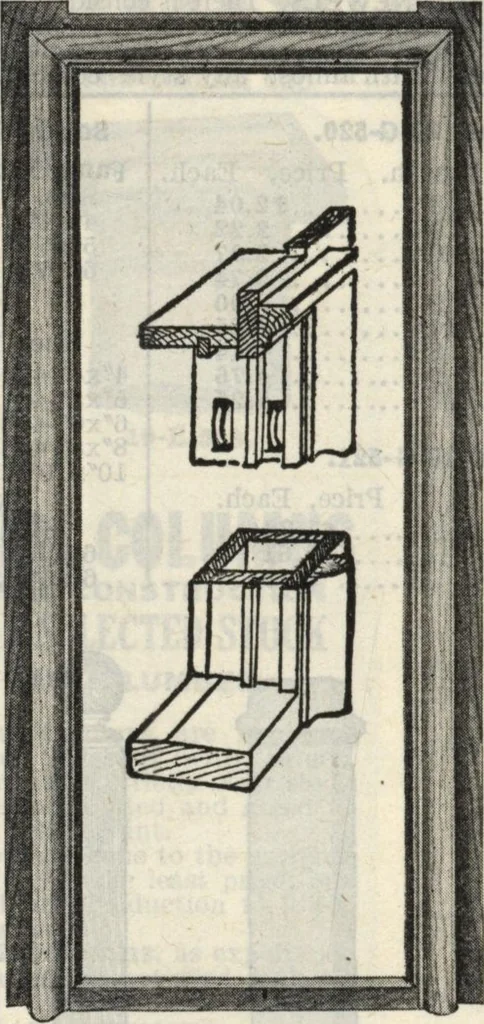 An illustration from Building material catalog no. 102, 1913, leaf 43