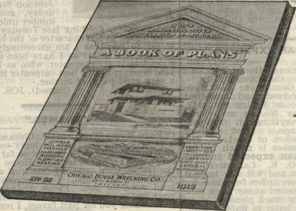 An illustration from Building material catalog no. 102, 1913, leaf 5