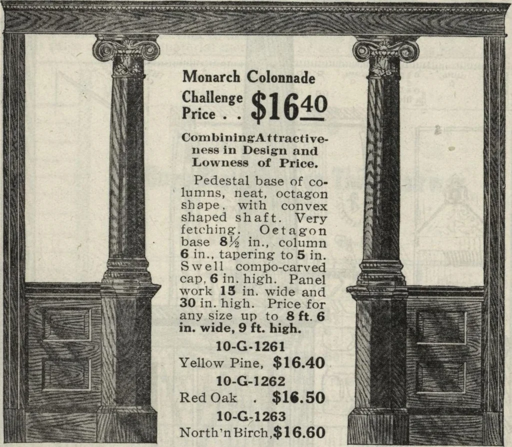 An illustration from Building material catalog no. 102, 1913, leaf 57