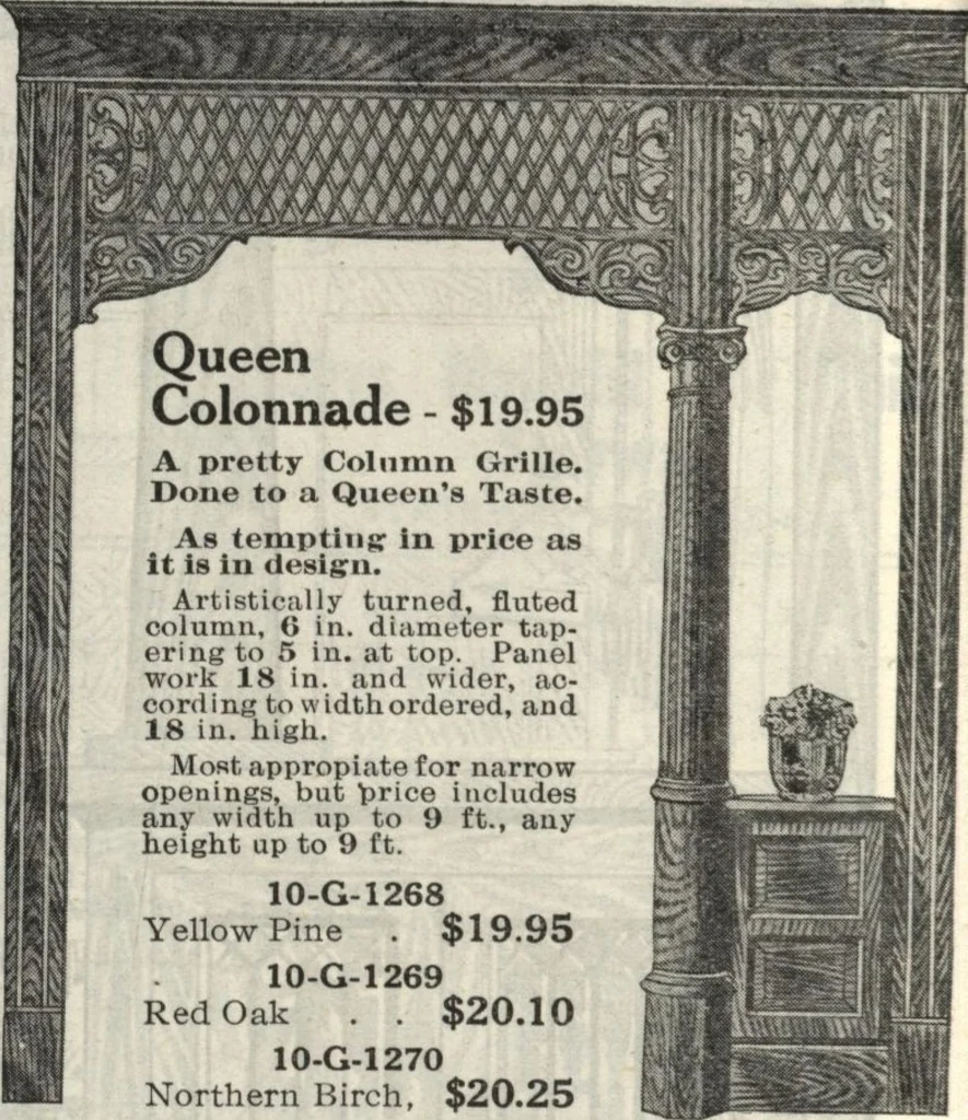An illustration from Building material catalog no. 102, 1913, leaf 57