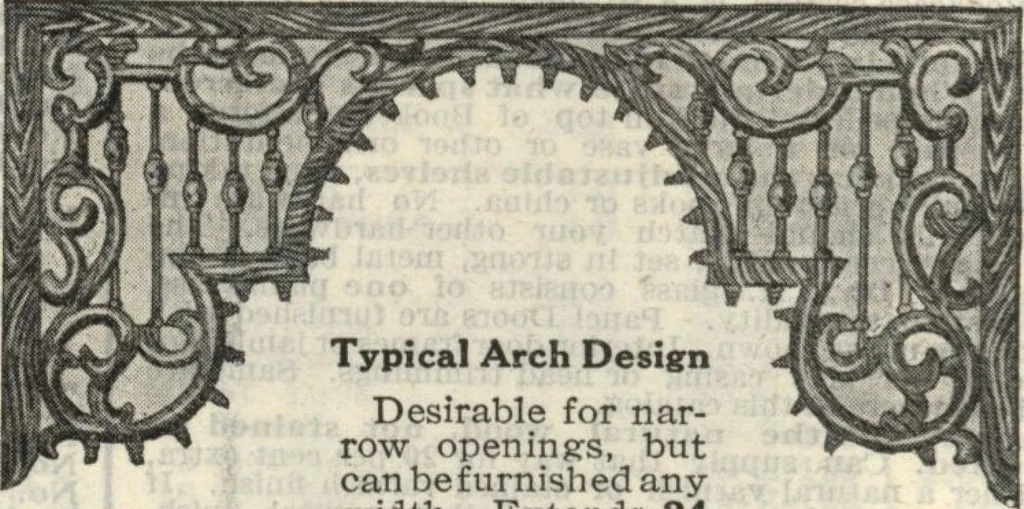 An illustration from Building material catalog no. 102, 1913, leaf 57