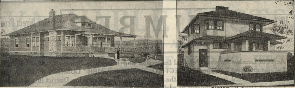 An illustration from Building material catalog no. 102, 1913, leaf 6