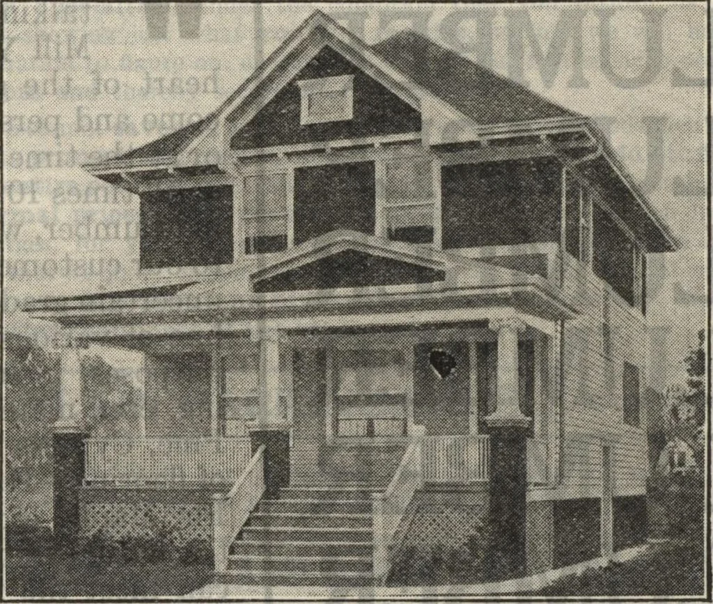 An illustration from Building material catalog no. 102, 1913, leaf 6