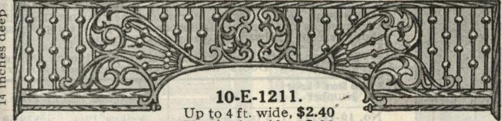 An illustration from Building material catalog no. 102, 1913, leaf 60