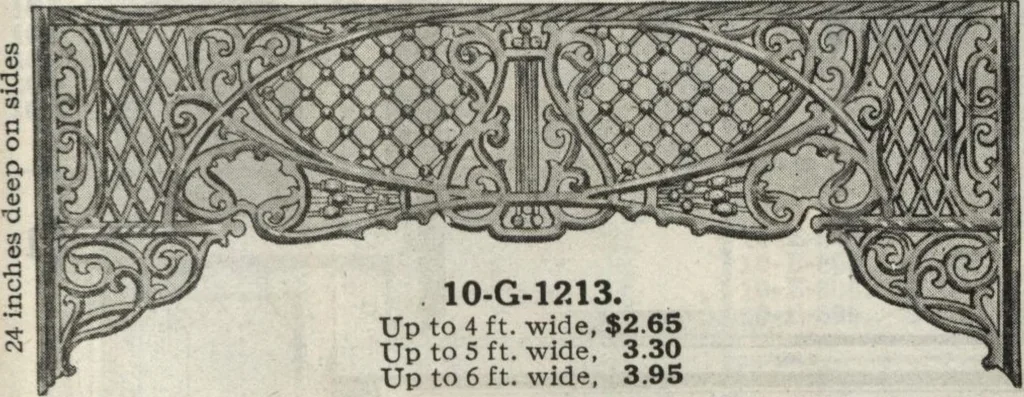 An illustration from Building material catalog no. 102, 1913, leaf 60