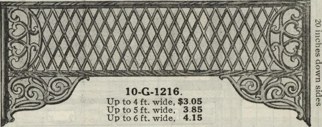 An illustration from Building material catalog no. 102, 1913, leaf 60