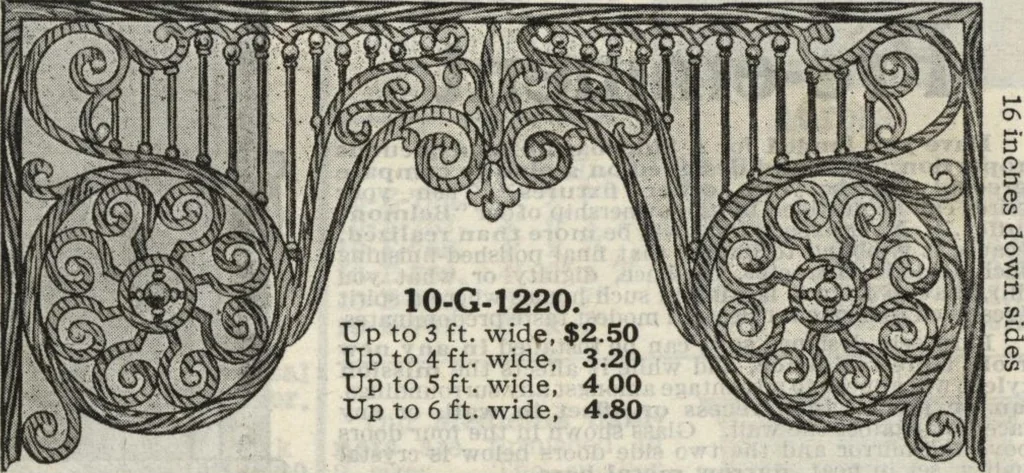An illustration from Building material catalog no. 102, 1913, leaf 60