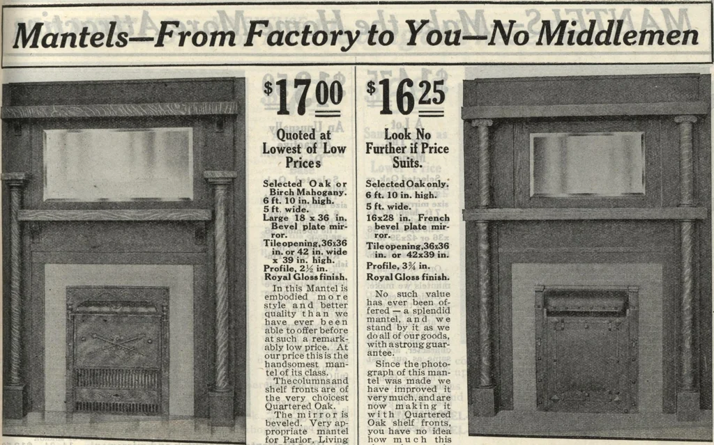 An illustration from Building material catalog no. 102, 1913, leaf 66