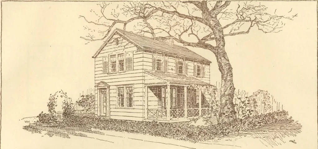 An illustration from Home builder's plan book, 1921, leaf 20