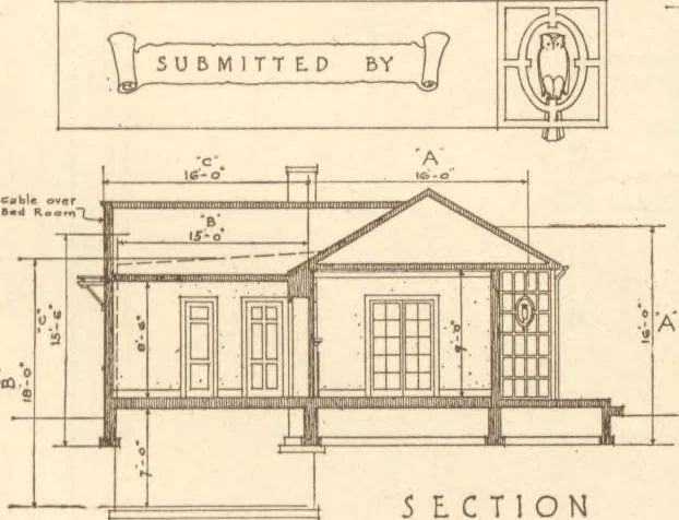 An illustration from Home builder's plan book, 1921, leaf 42