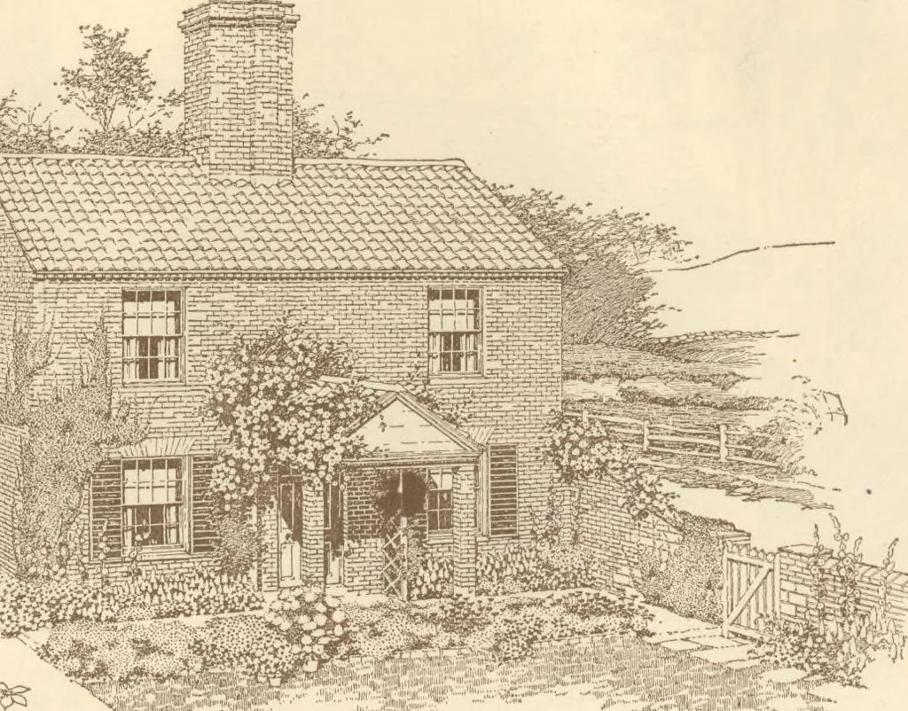 An illustration from Home builder's plan book, 1921, leaf 56