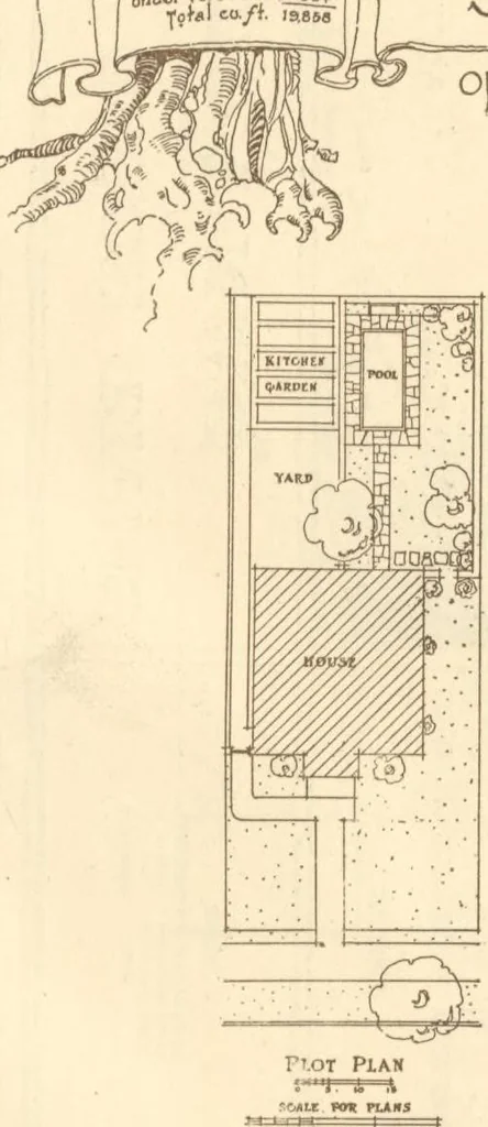 An illustration from Home builder's plan book, 1921, leaf 76