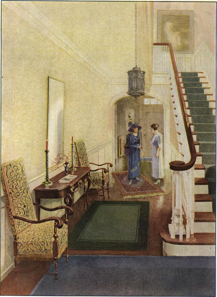 An illustration from Building with assurance, 1921, leaf 10