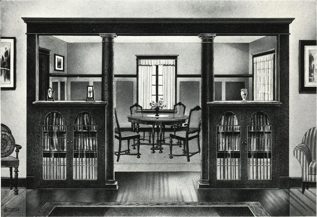 An illustration from Building with assurance, 1921, leaf 107