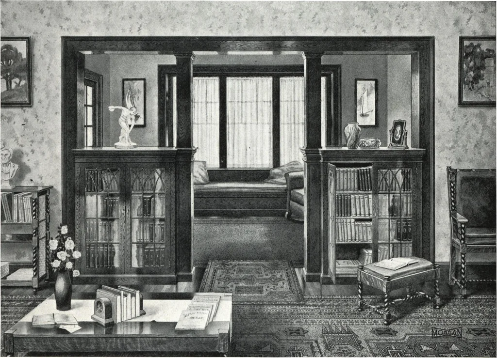 An illustration from Building with assurance, 1921, leaf 108