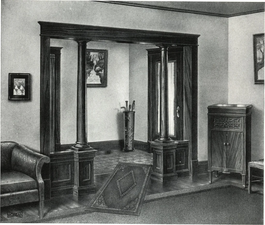 An illustration from Building with assurance, 1921, leaf 111