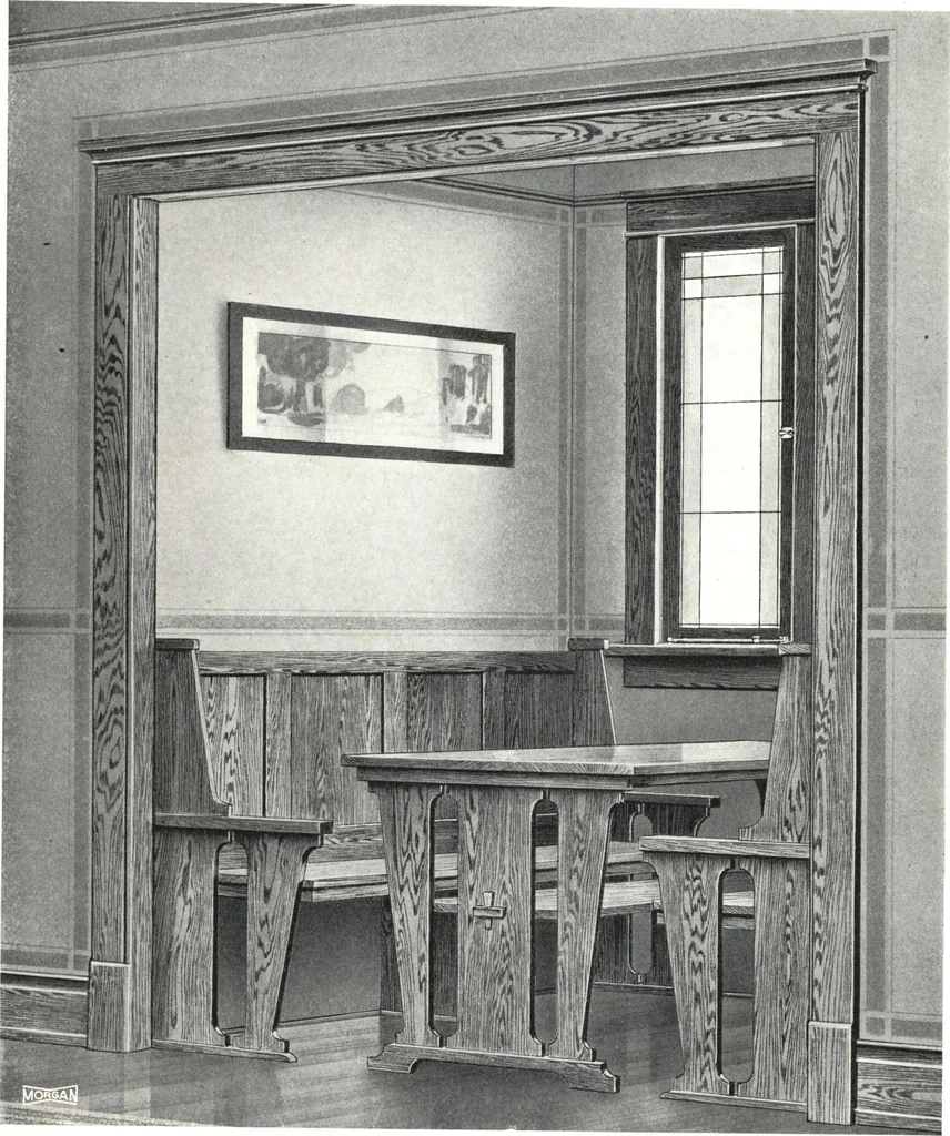 An illustration from Building with assurance, 1921, leaf 136