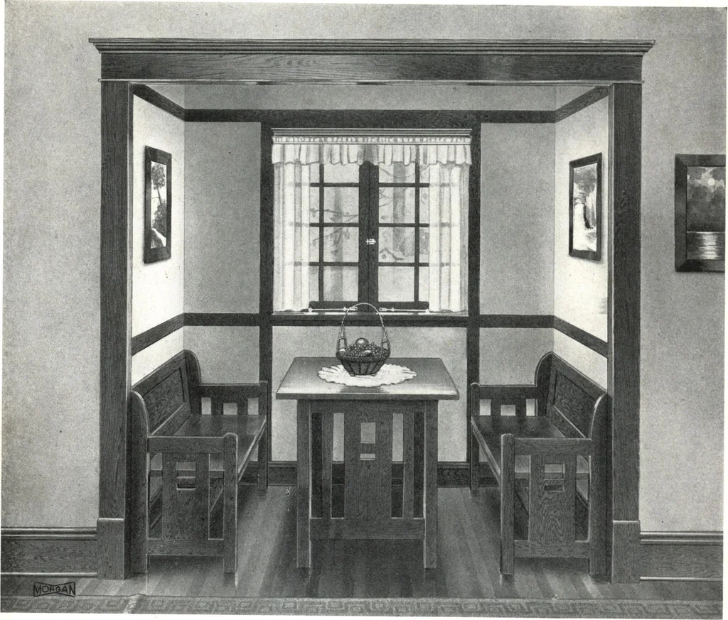 An illustration from Building with assurance, 1921, leaf 139