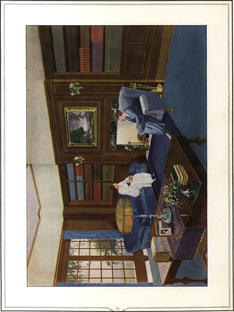 An illustration from Building with assurance, 1921, leaf 14