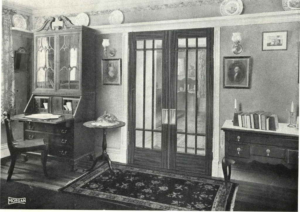 An illustration from Building with assurance, 1921, leaf 160