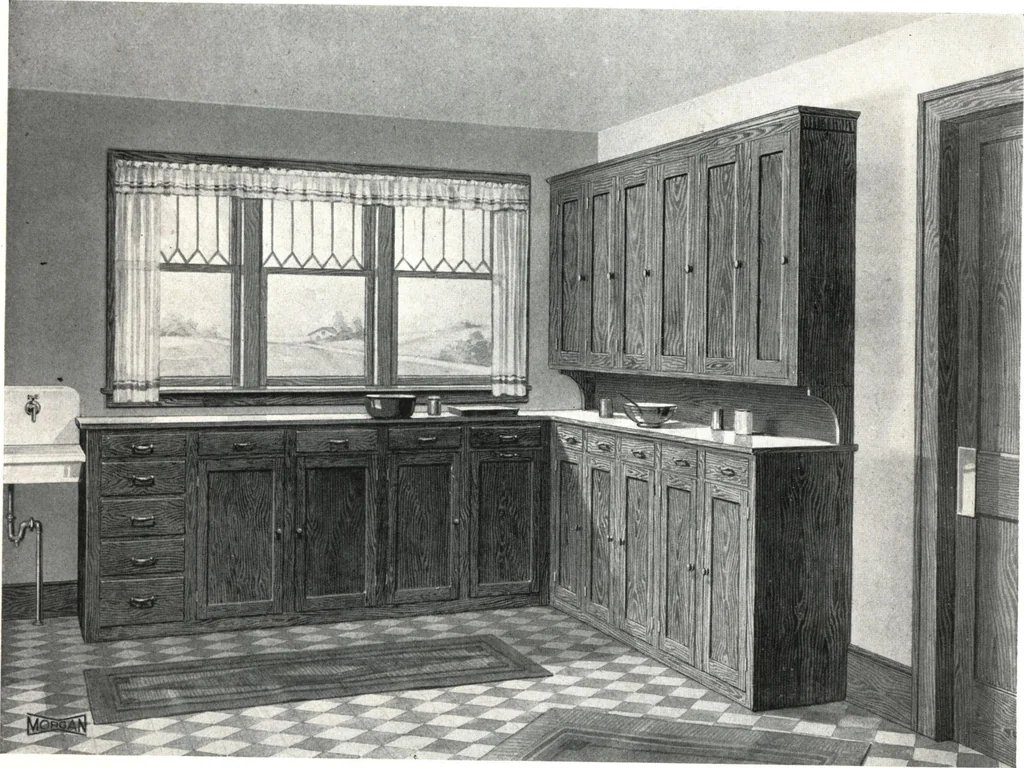 An illustration from Building with assurance, 1921, leaf 166