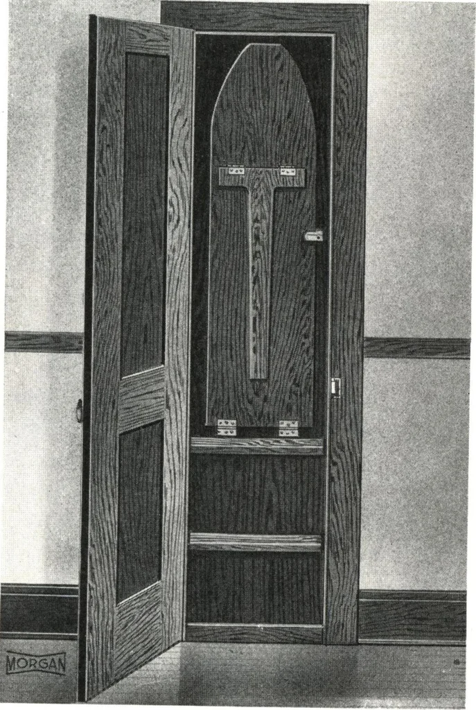 An illustration from Building with assurance, 1921, leaf 168