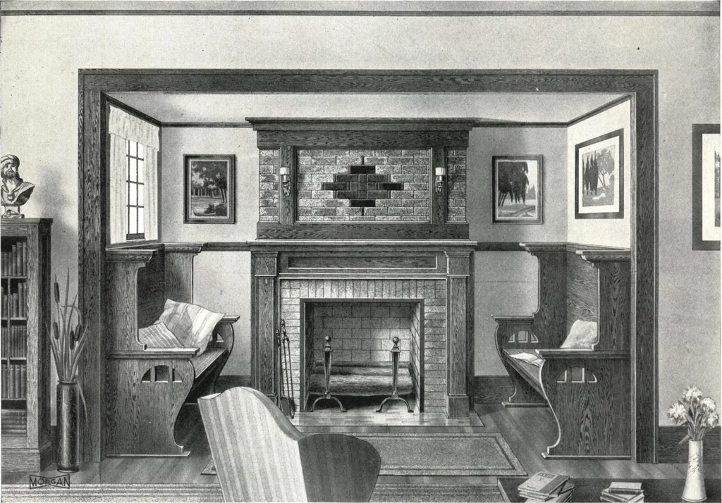 An illustration from Building with assurance, 1921, leaf 189