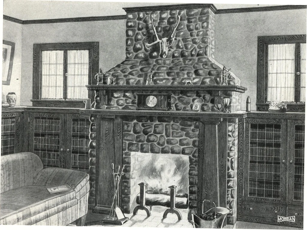 An illustration from Building with assurance, 1921, leaf 190