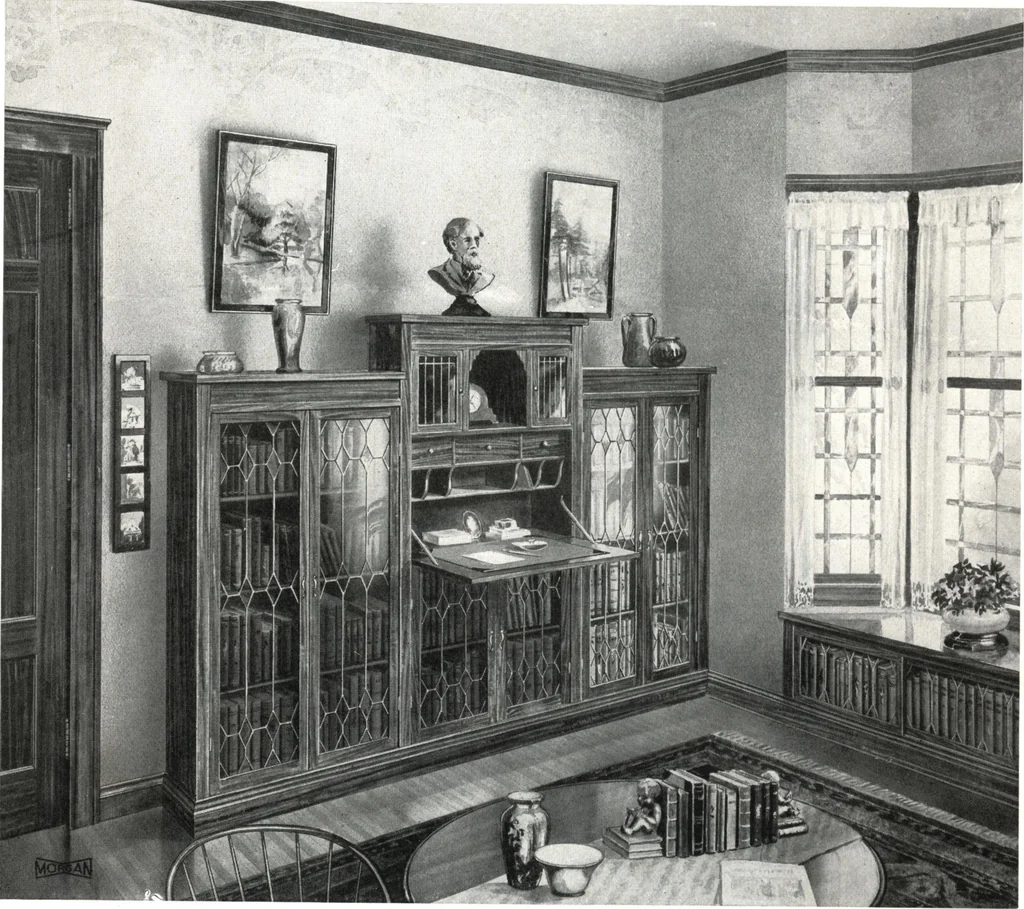 An illustration from Building with assurance, 1921, leaf 195