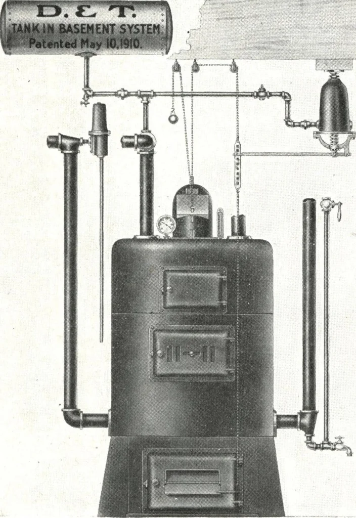 An illustration from Building with assurance, 1921, leaf 206