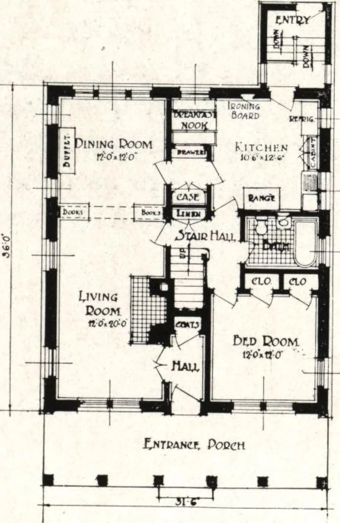 An illustration from Building with assurance, 1921, leaf 31