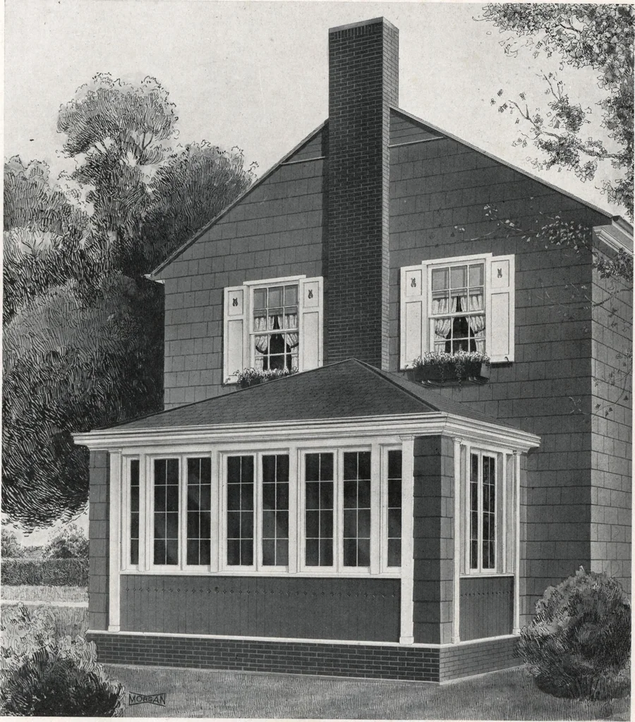 An illustration from Building with assurance, 1921, leaf 342