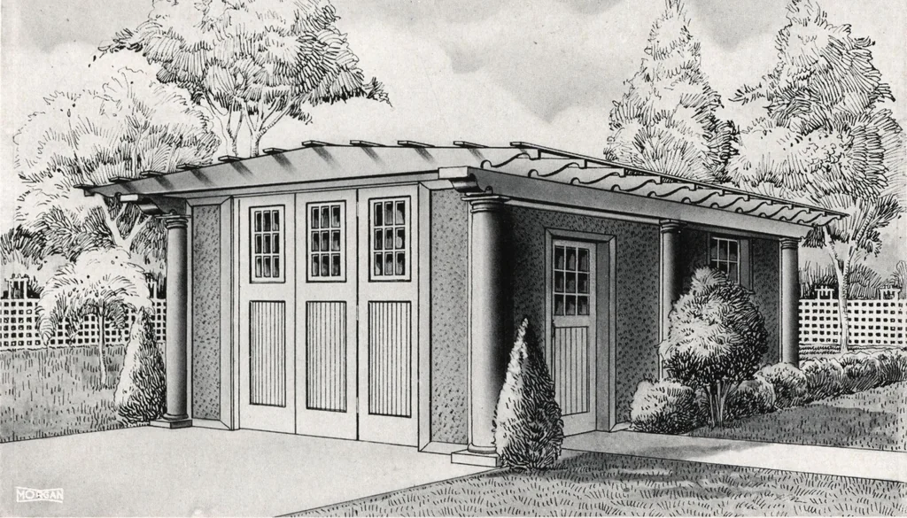 An illustration from Building with assurance, 1921, leaf 348