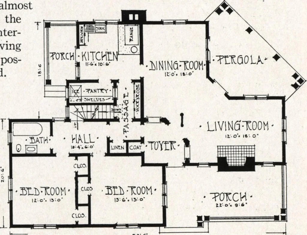 An illustration from Building with assurance, 1921, leaf 352
