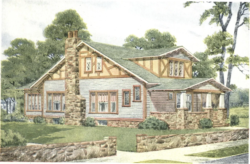 An illustration from Building with assurance, 1921, leaf 38